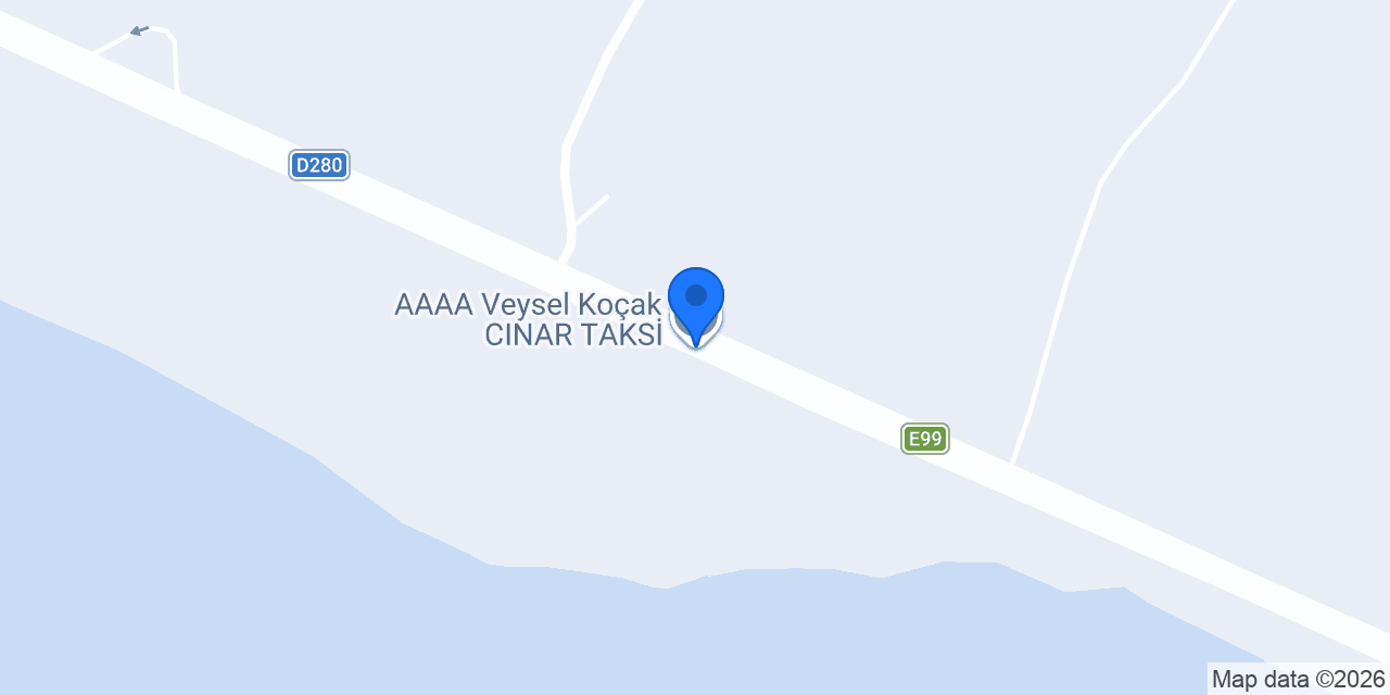 AAAA Veysel Koçak CINAR TAKSİ konumu