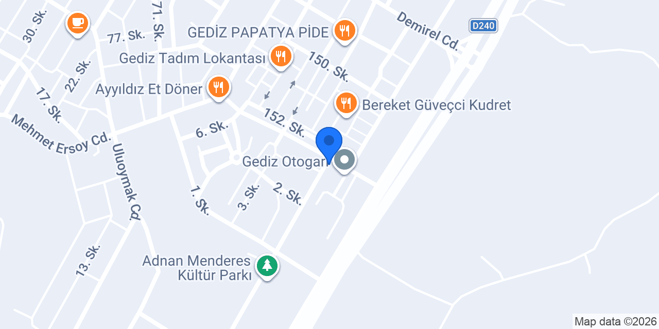 Meşhur Pide Salonu konumu