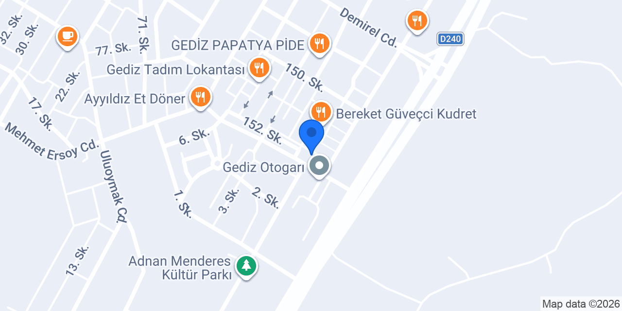Kardeşler Cam konumu