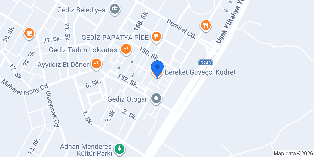 Bereket Güveçci Kudret konumu