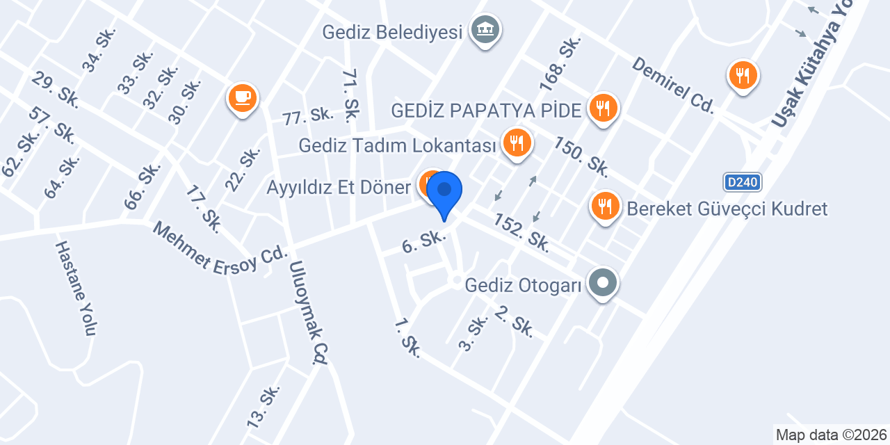Derman Eczanesi konumu
