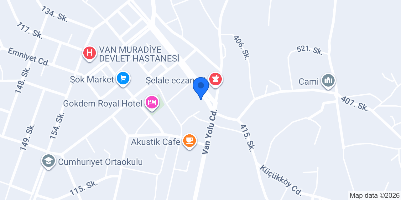 Arf Van Lojistik konumu