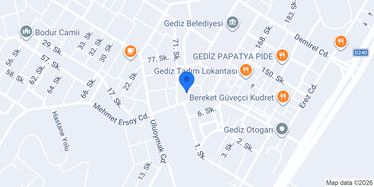EGE OPTİK konumu