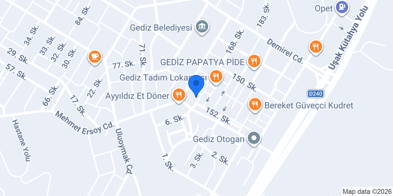 Tekke çayevi konumu