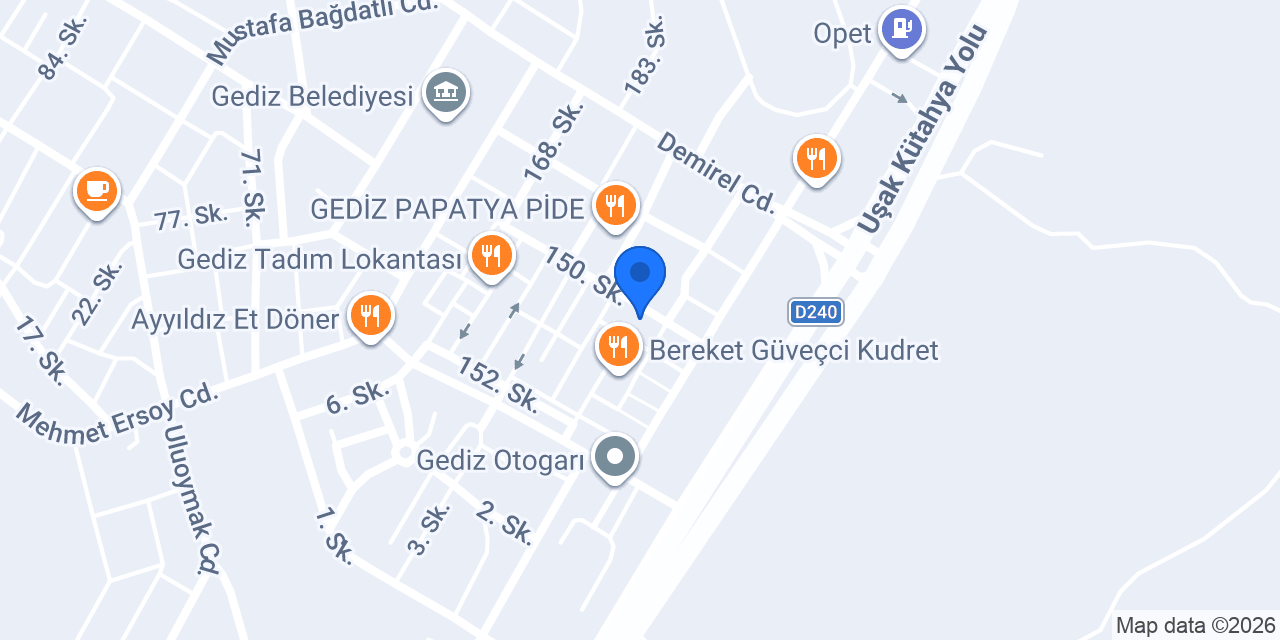 Ayliz Oyuncak konumu