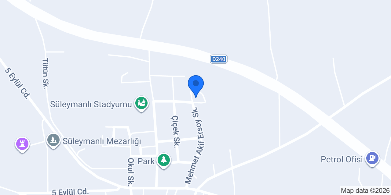Süleymanlı Aile Sağlık Mer. konumu