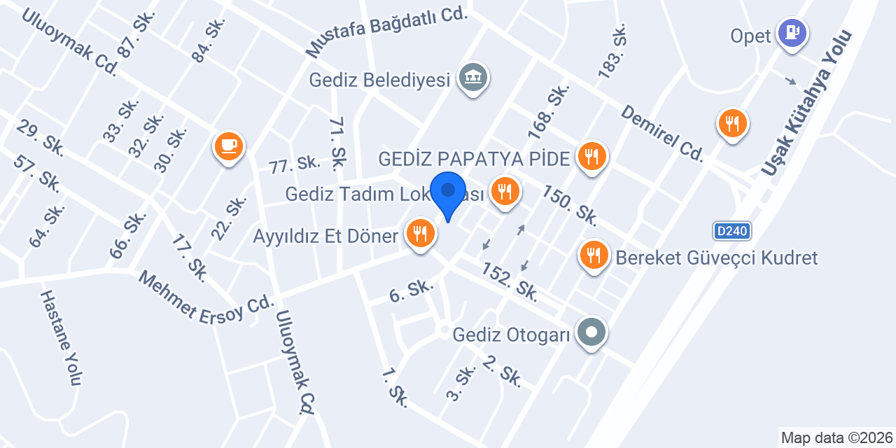 43 Döner konumu