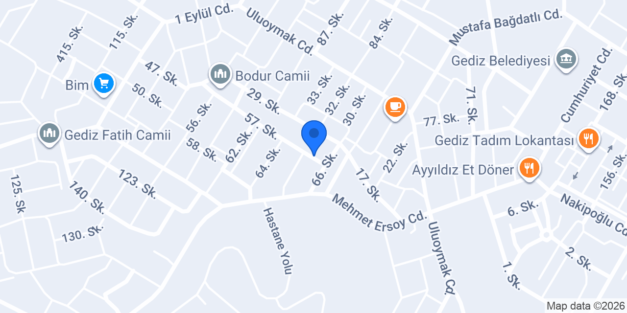 AYDOĞ APARTMANI konumu