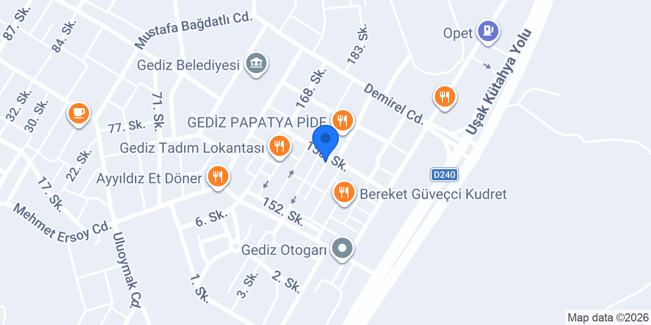 Çalışkan Avm konumu