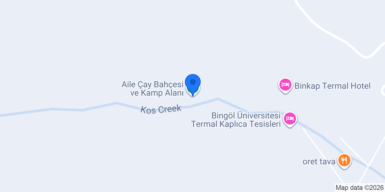 Aile Çay Bahçesi ve Kamp Alanı konumu