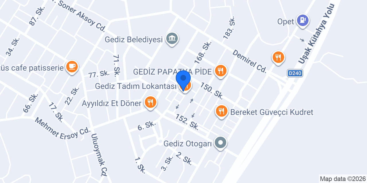 BİR Eylül Çiçekçilik konumu