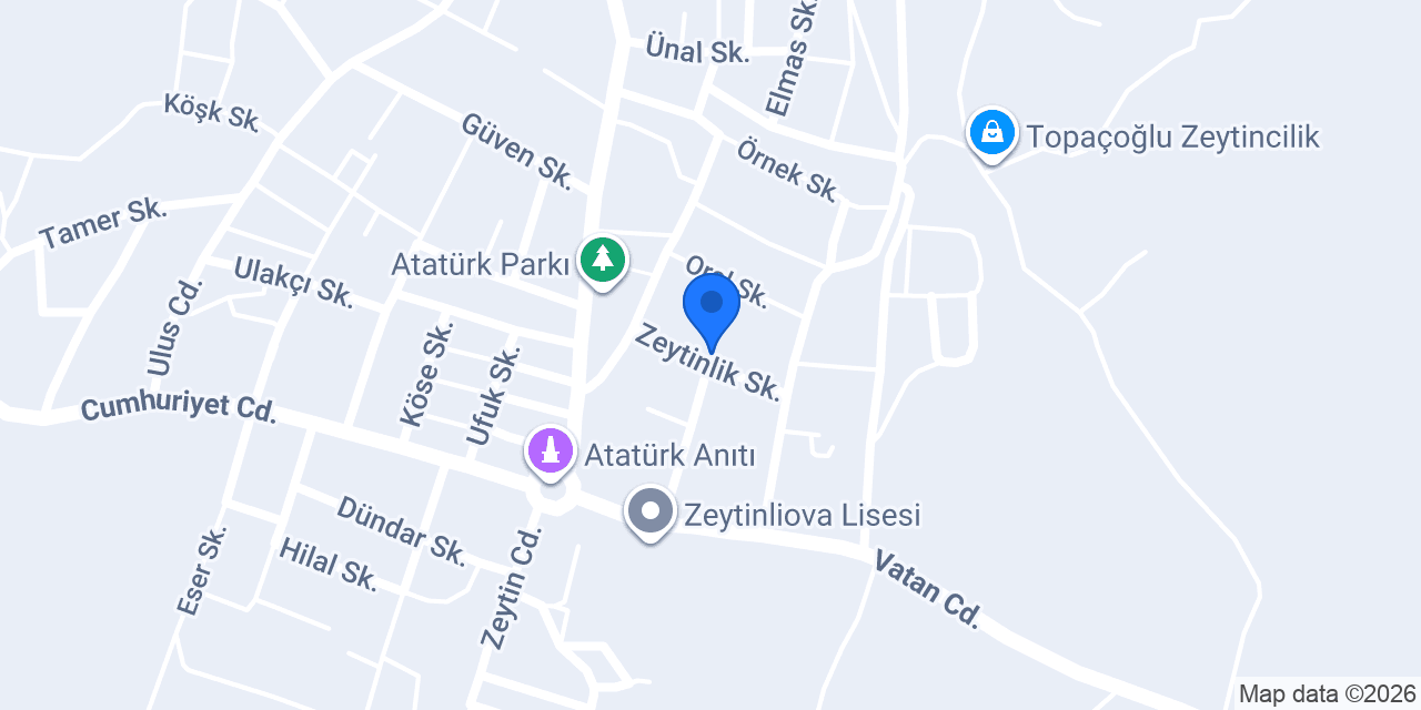 Sahra Zeytin konumu