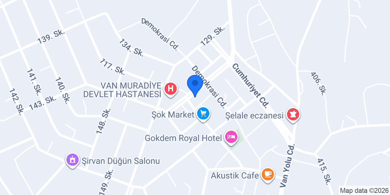 MURADIYE ECZANESI konumu