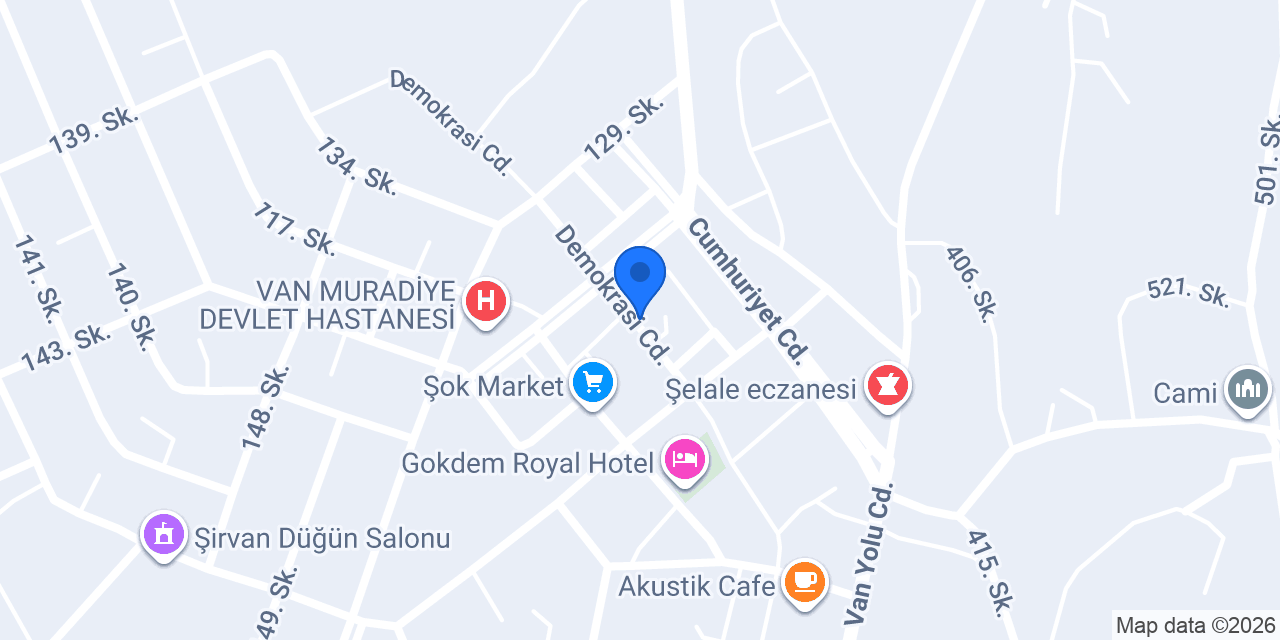 NUR YAPI İNNŞAT TC ŞUBE 1 konumu