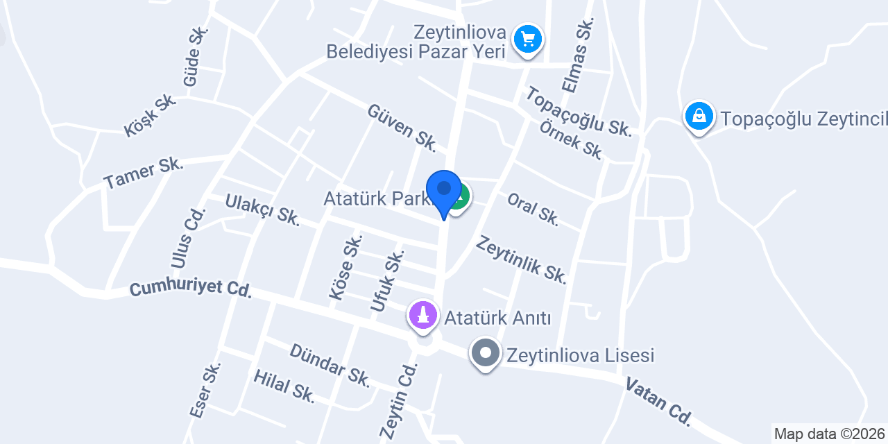 Kılınçlar Gıda konumu