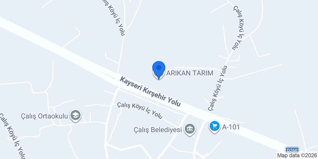 ARIKAN TARIM konumu