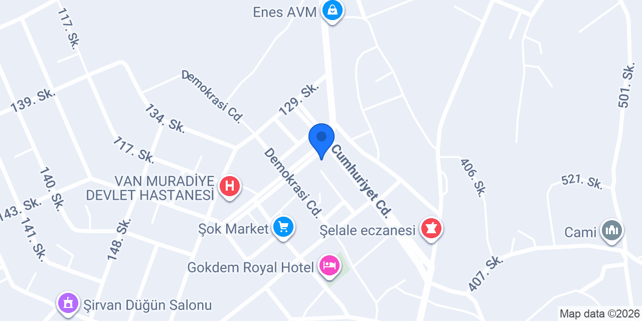 Yeni Lezzet Lokantası konumu