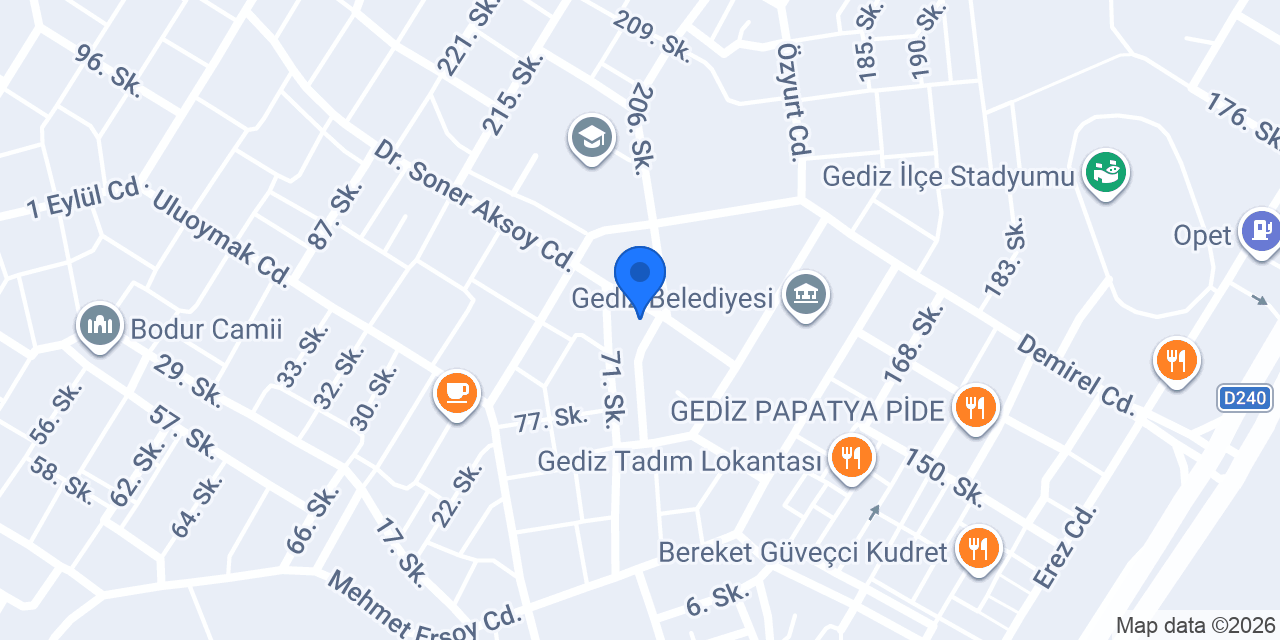 ÇINAR KİTAP KIRTASİYE konumu