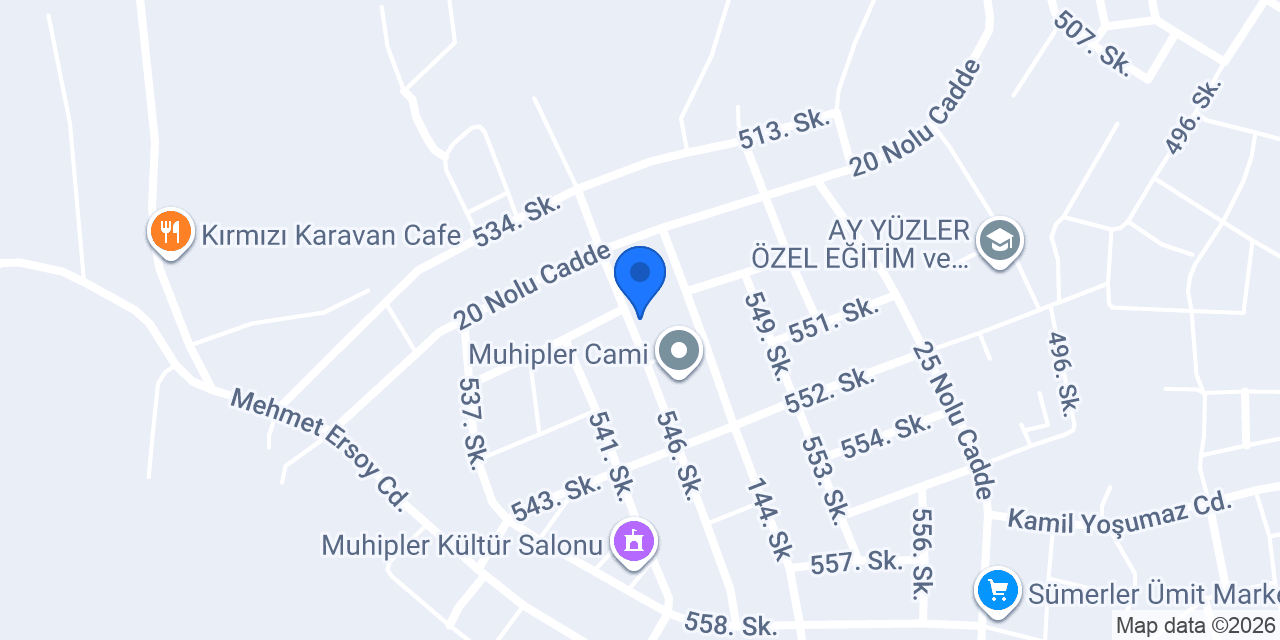 DOYACAKSIN FAST FOOD konumu