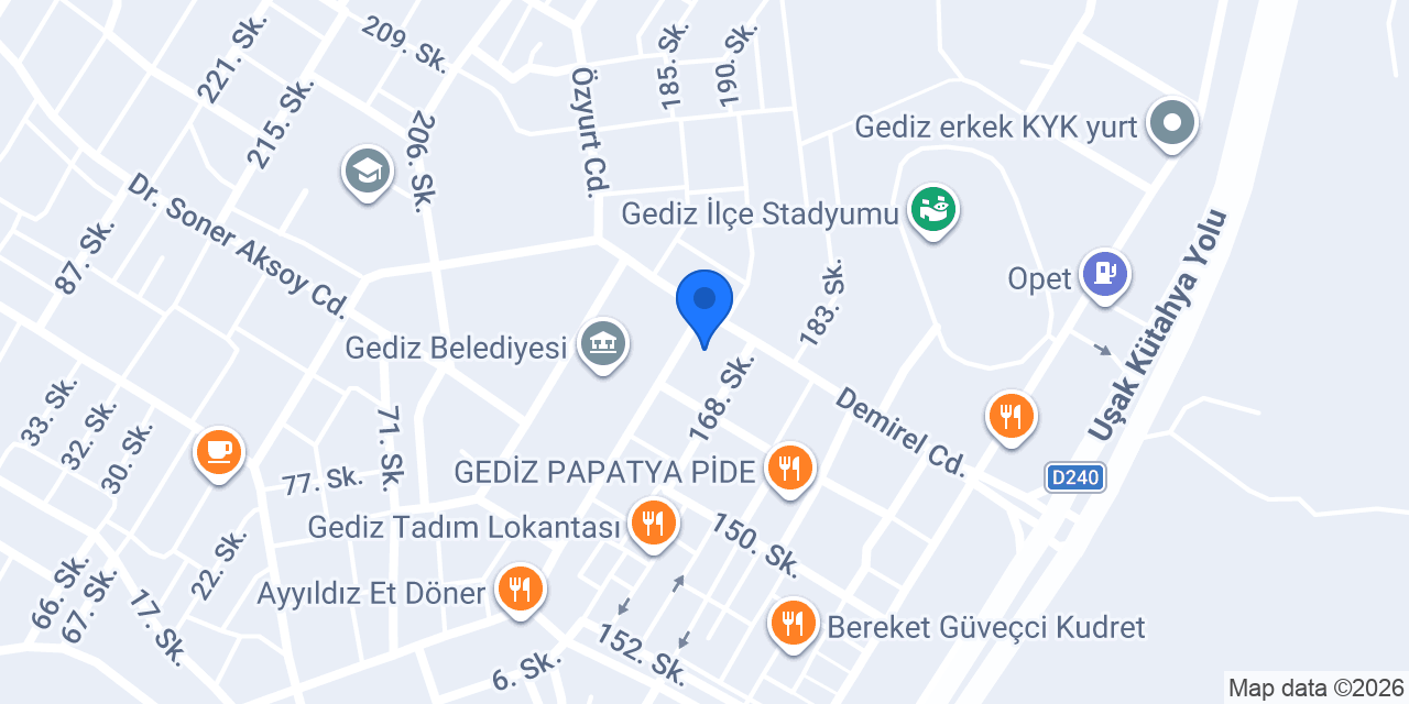 Anzer pastanesi konumu