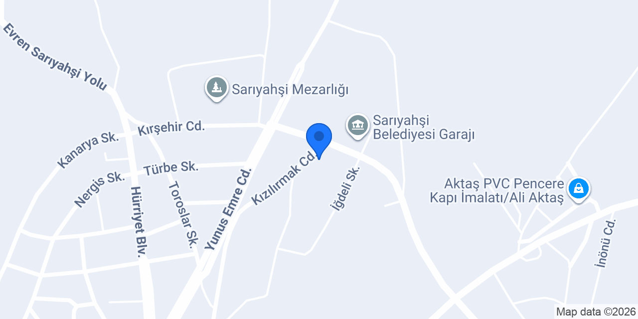 Sariyahsi konumu