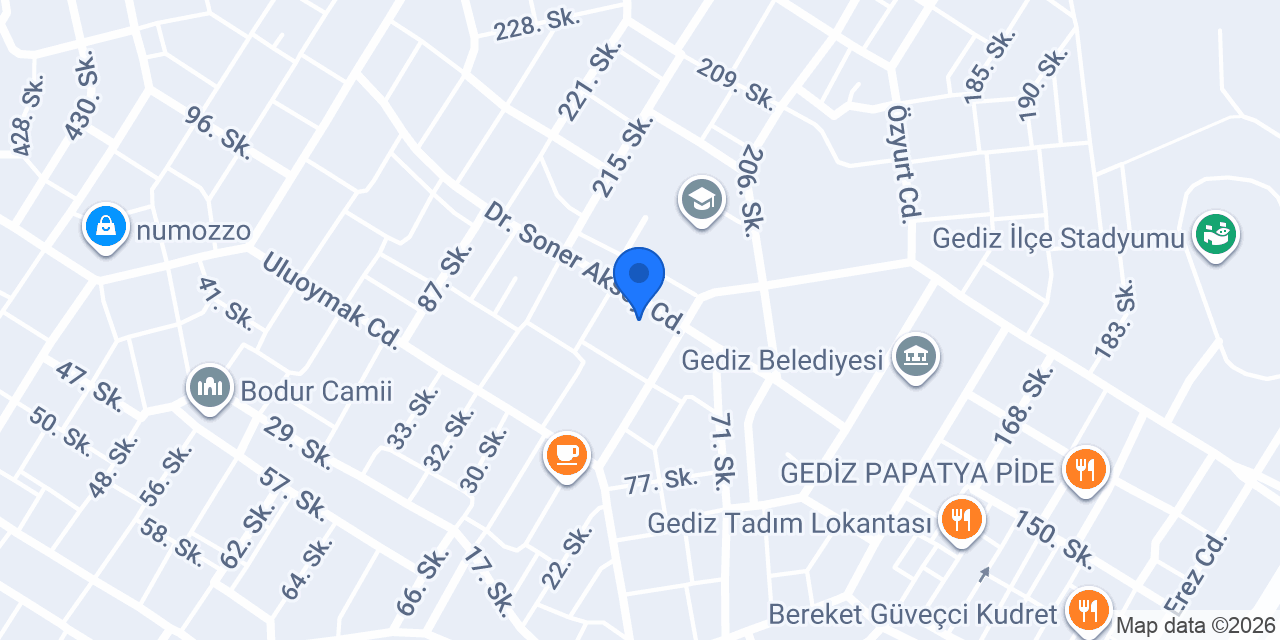 Çinigaz konumu