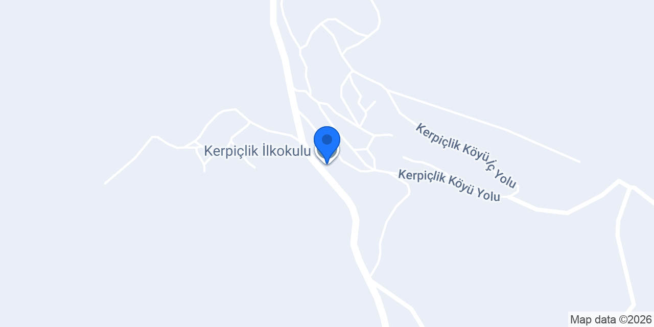 Kerpiçlik İlkokulu konumu