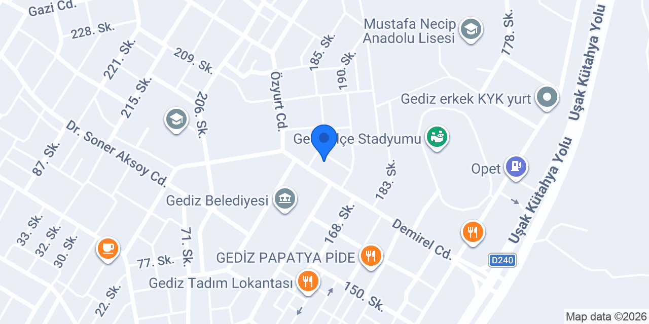 Atatürk Parkı konumu