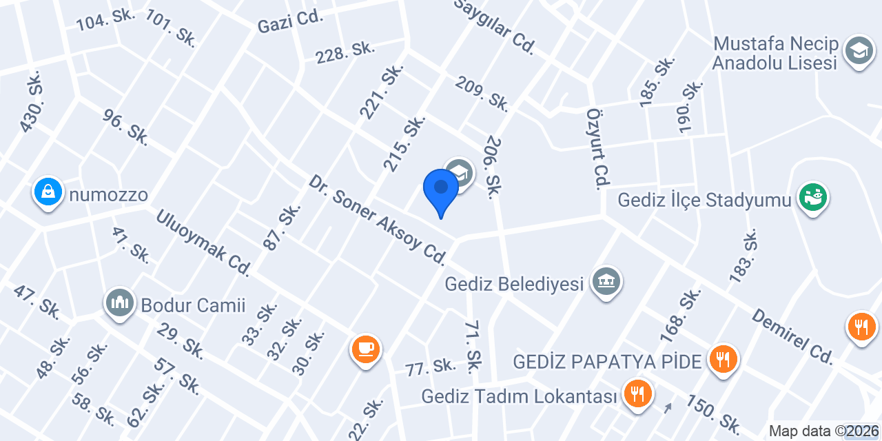 Kurtuluş İlkokulu konumu