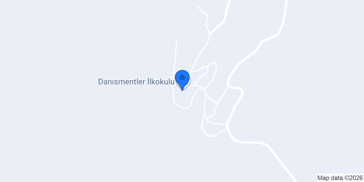 Danısmentler İlkokulu konumu