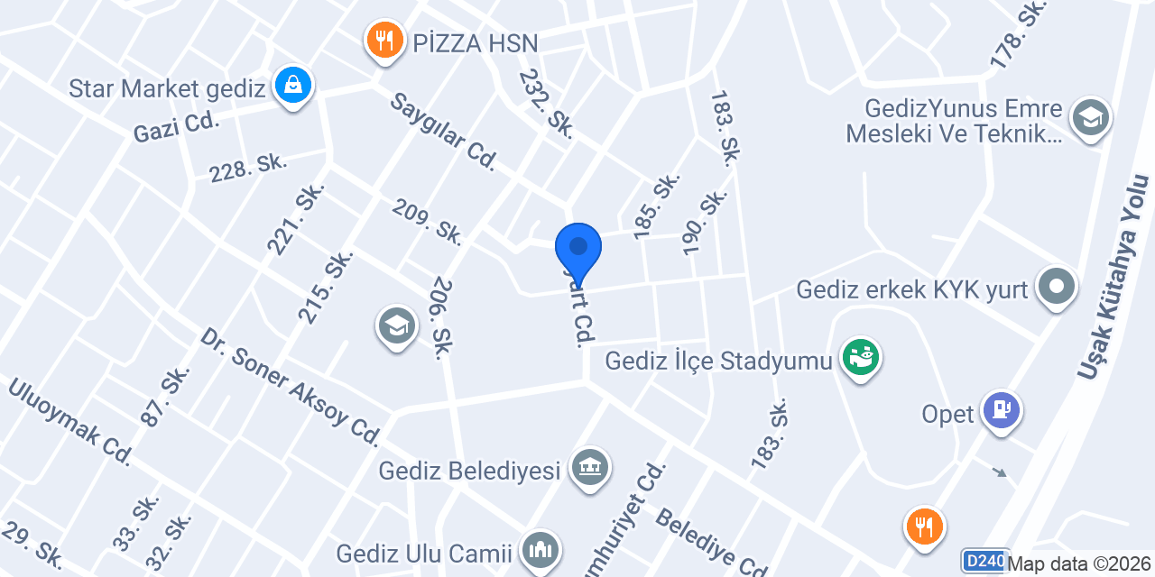 Dem Tütün konumu
