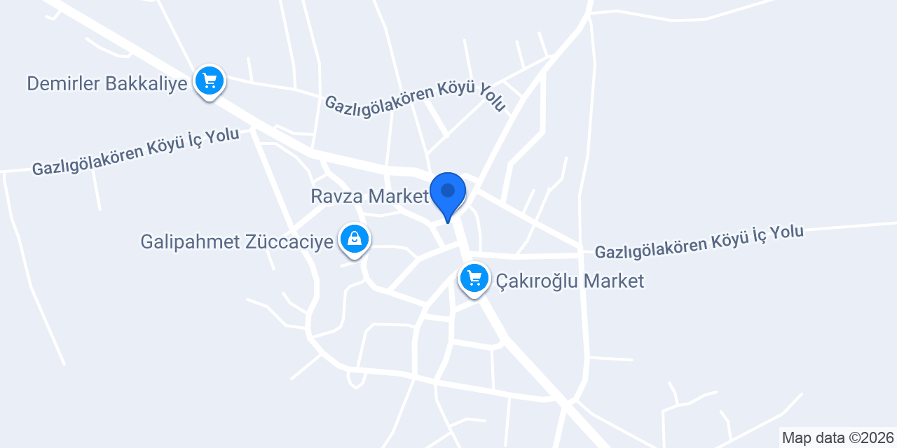 Yenikent Köftecisi konumu