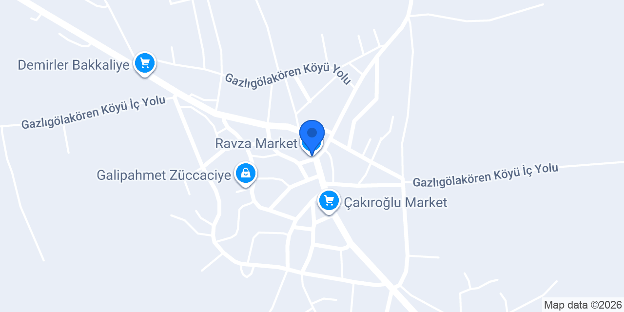 Ravza Market konumu