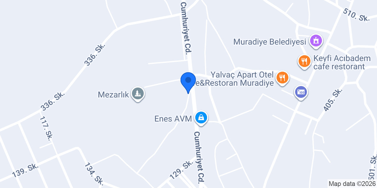 Muradiye Mevlana kebap pide lahmacun konumu