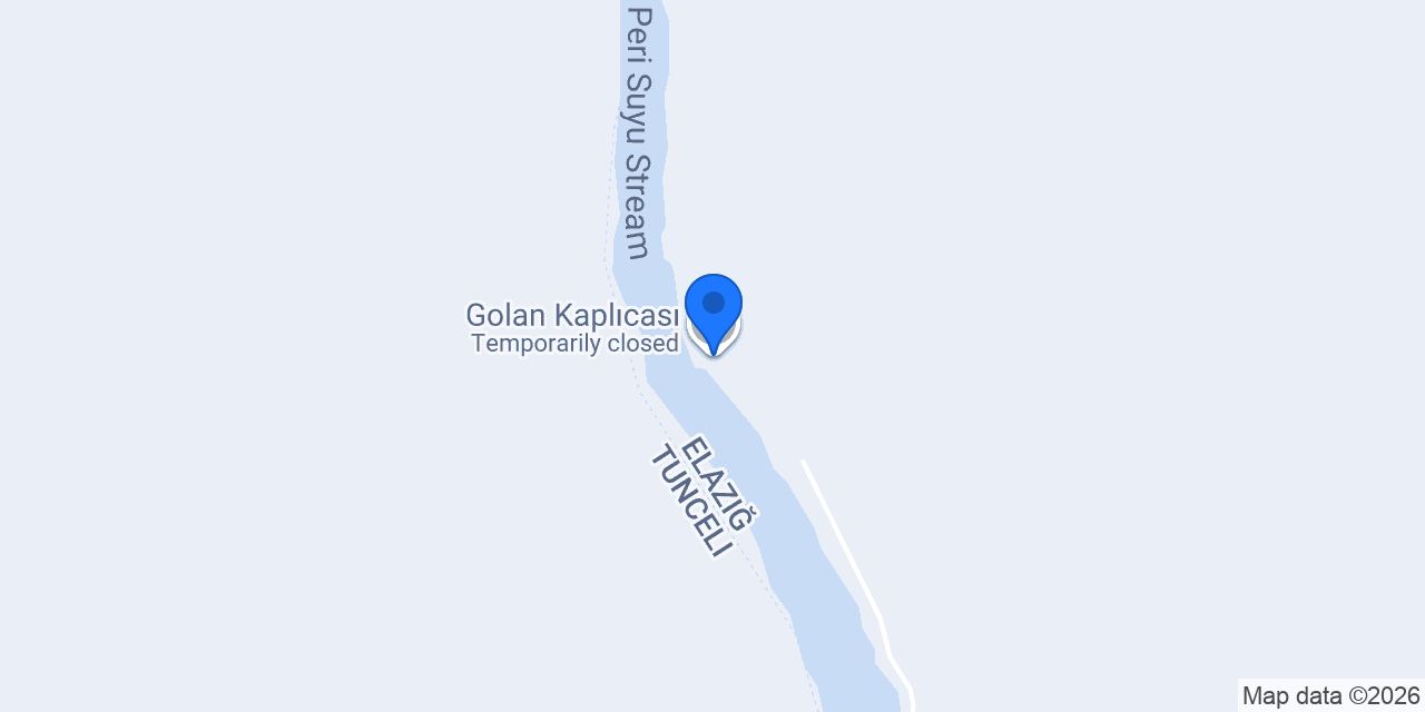 Golan Kaplıcası konumu