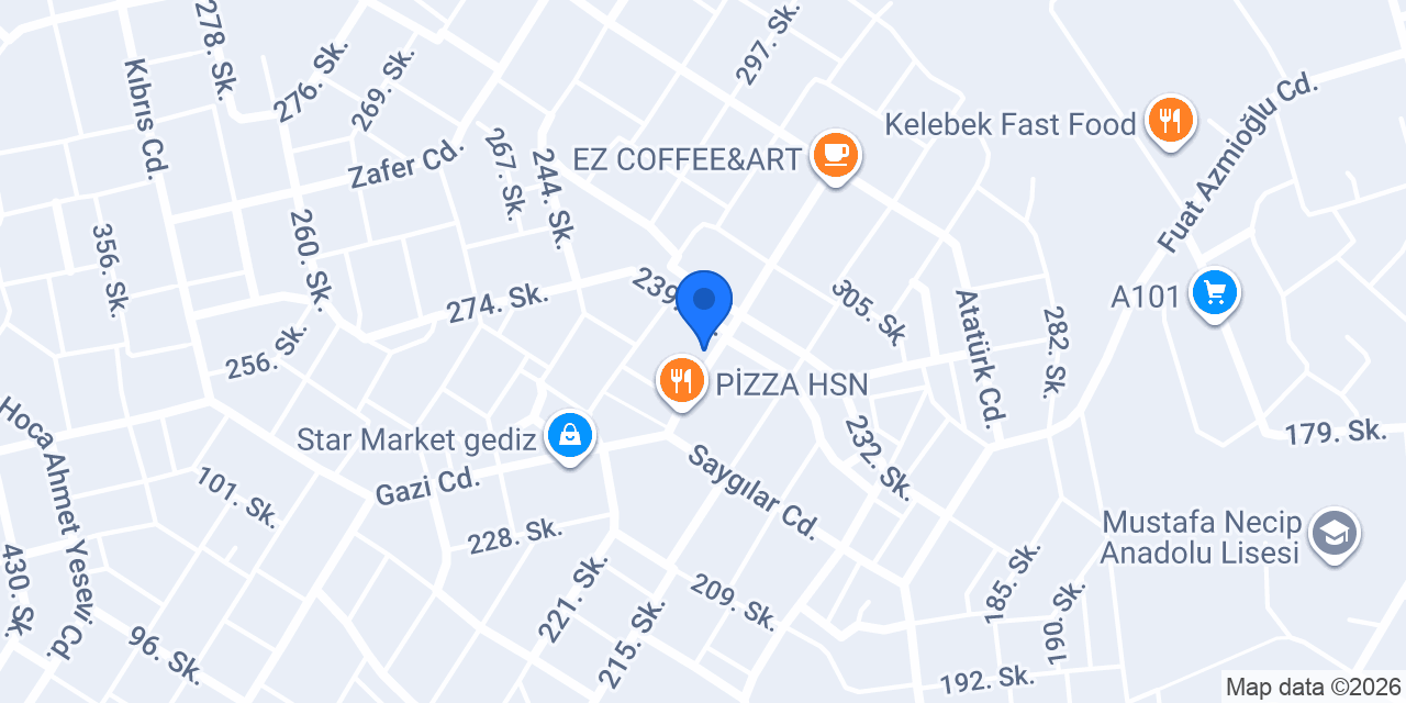 Gökalp Soğutma konumu