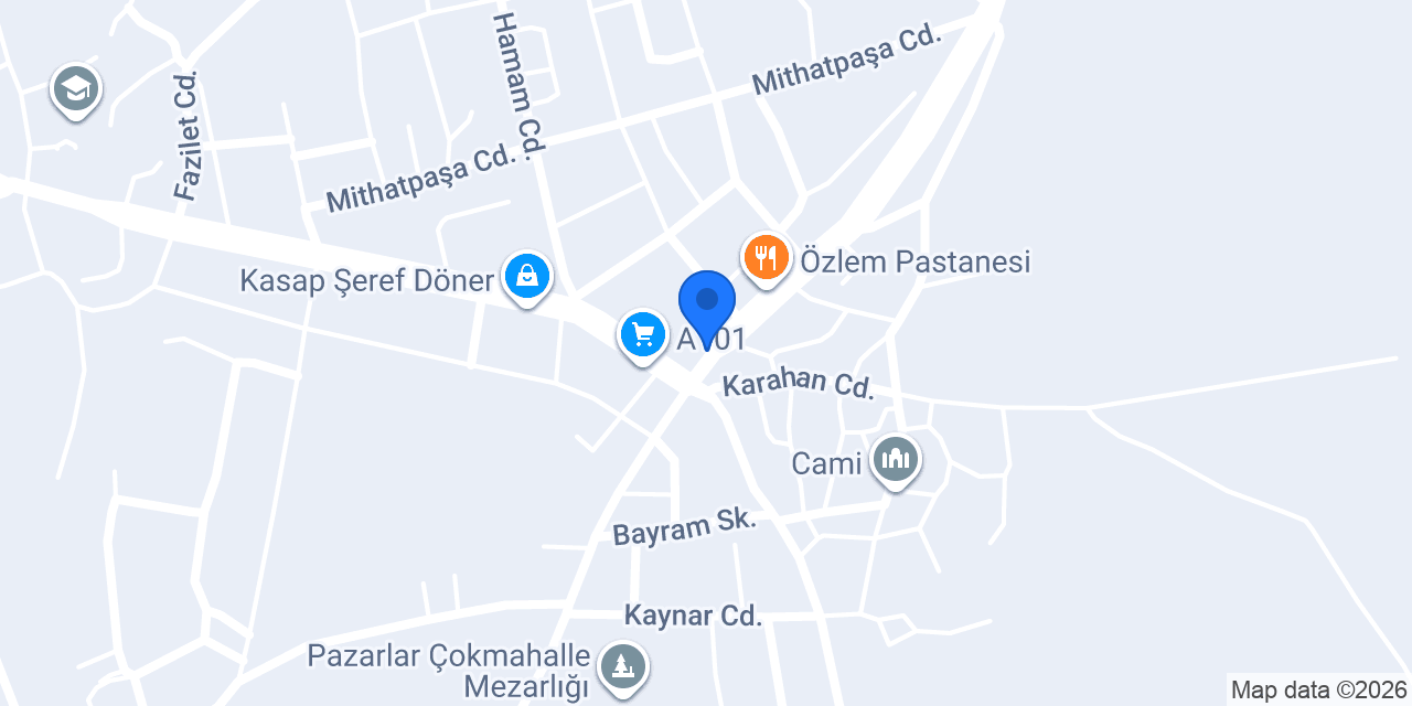 Pazarlar Noterliği konumu