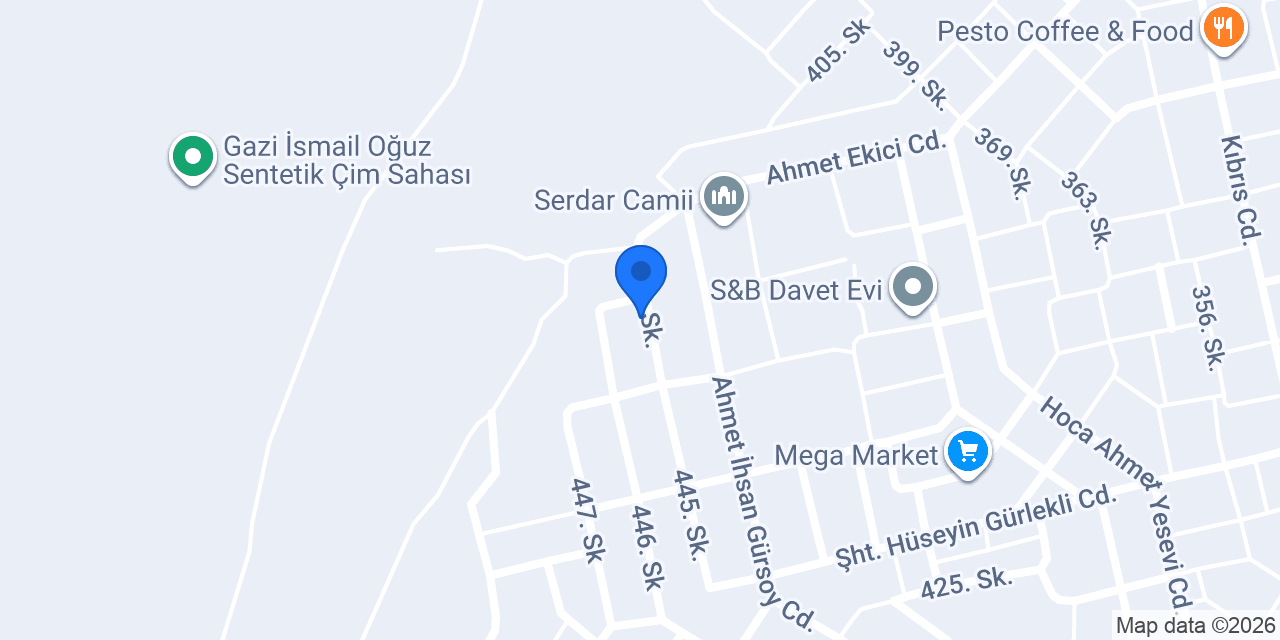 CANGÜR EKMEK FIRINI konumu