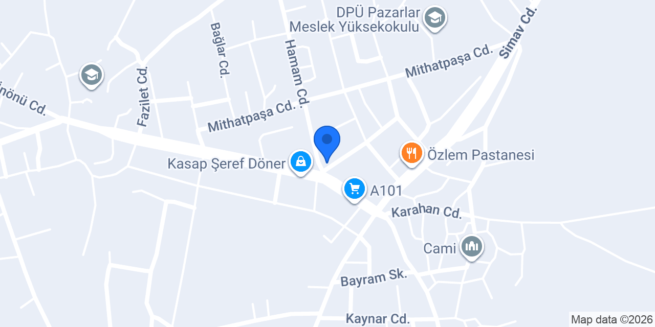 Karahan Eczanesi konumu