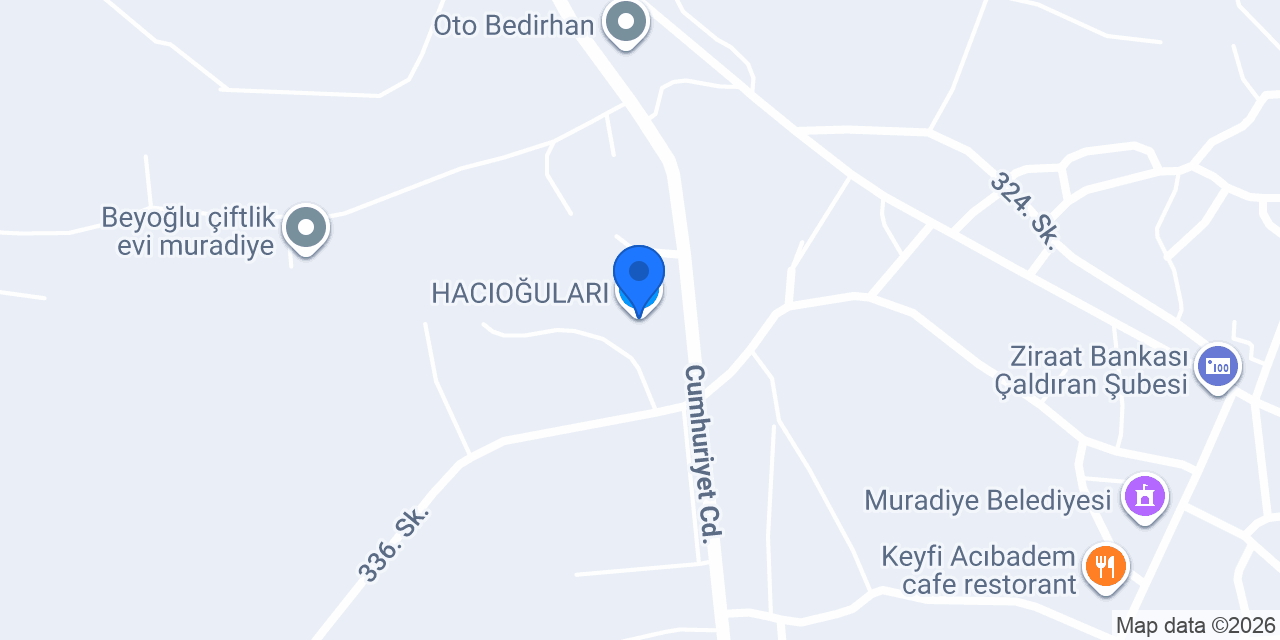 HACIOĞULARI konumu