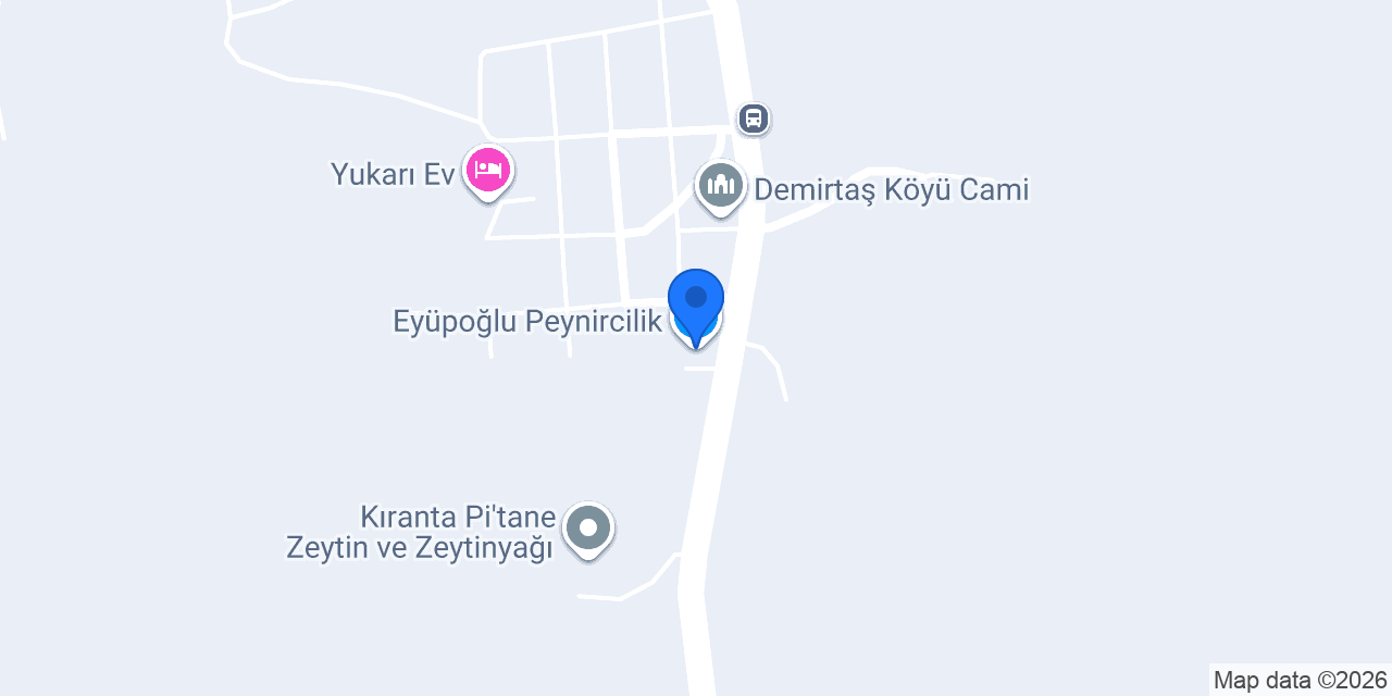 Eyüpoğlu Peynircilik konumu