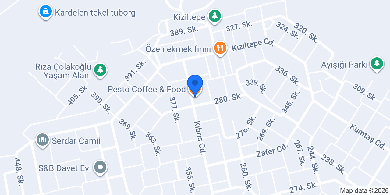 Pesto Coffee & Food konumu
