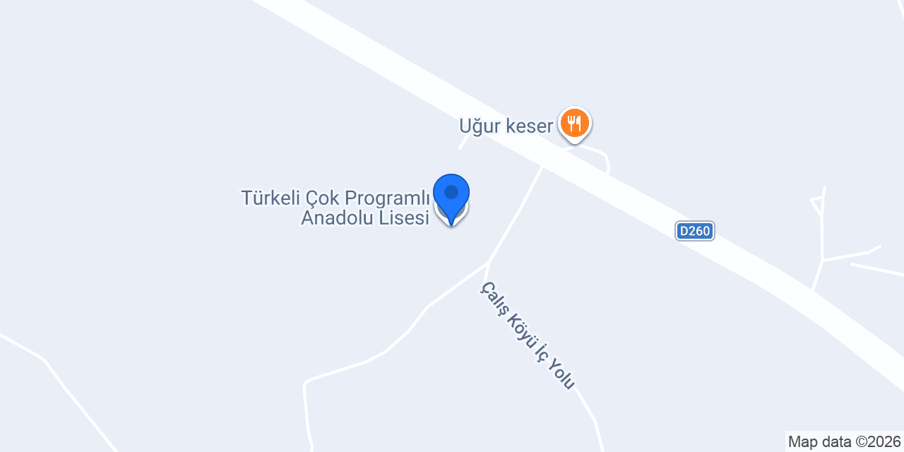 Türkeli Çok Programlı Anadolu Lisesi konumu
