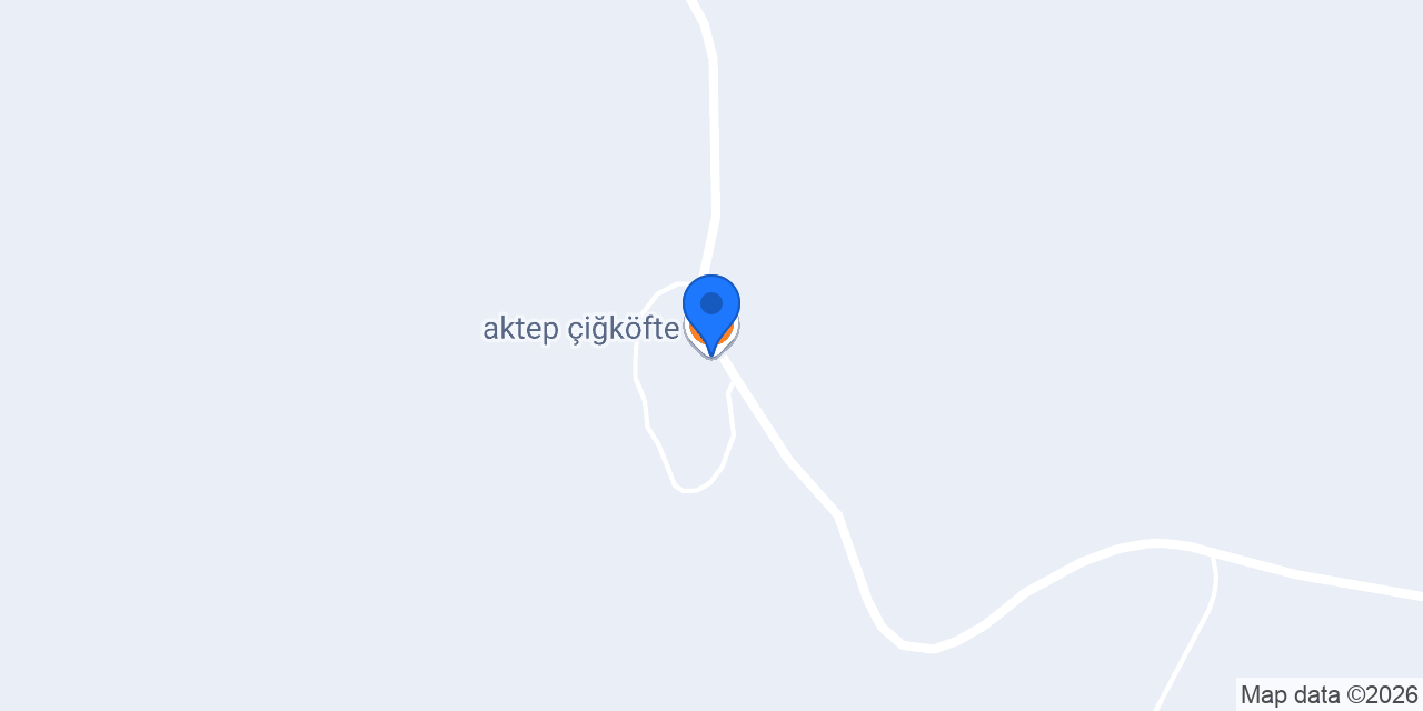 aktep çiğköfte konumu