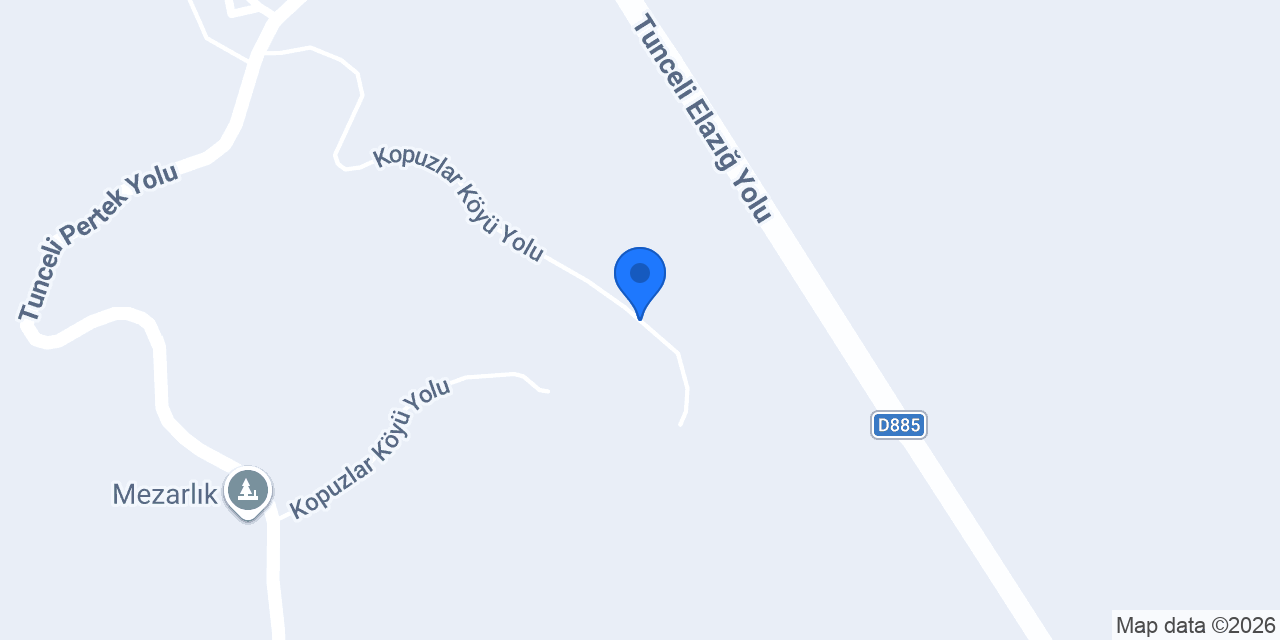 Kopuzlar Köyü Muhtarlığı konumu