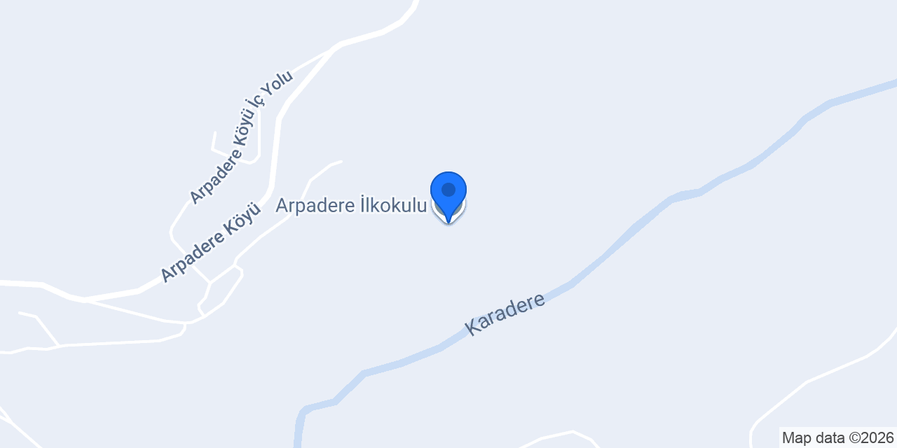 Arpadere İlkokulu konumu