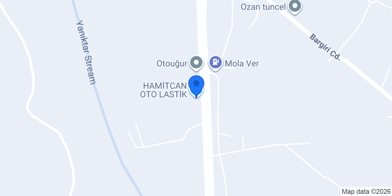 HAMİTCAN OTO LASTİK konumu
