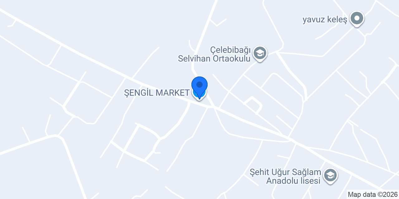 ŞENGİL MARKET konumu