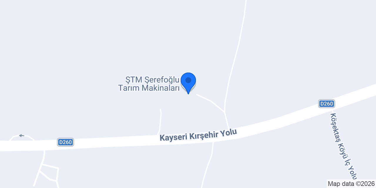 ŞTM Şerefoğlu Tarım Makinaları konumu