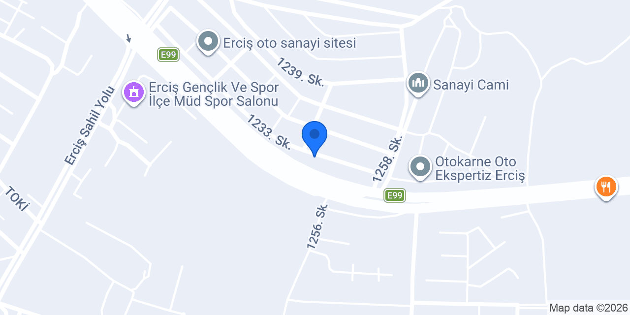 Karizma Oto Döşeme konumu